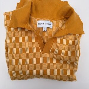 Mustard Knitted Sweater for Men